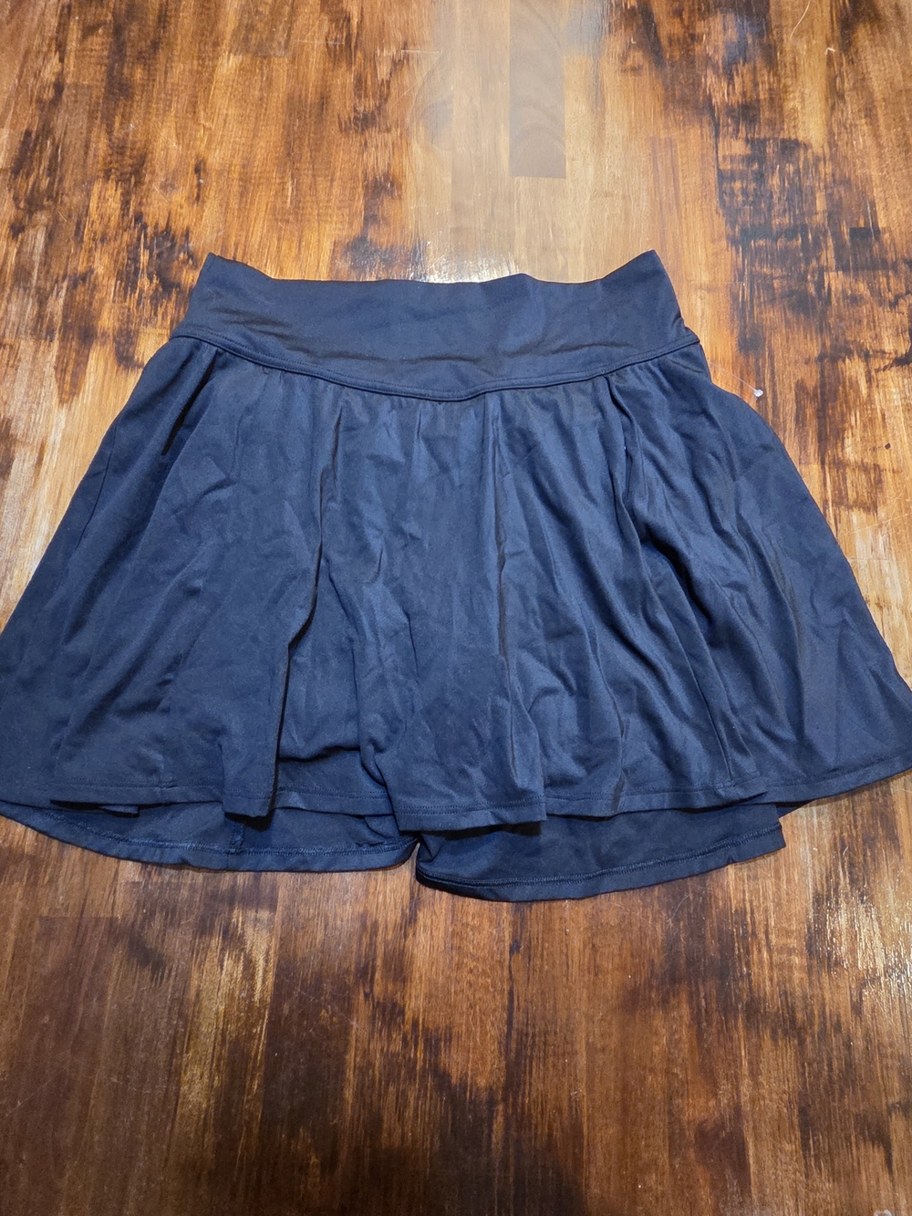Gilly Hicks Active Skortie Skort Womens Large Black Athletic Built-In Shorts